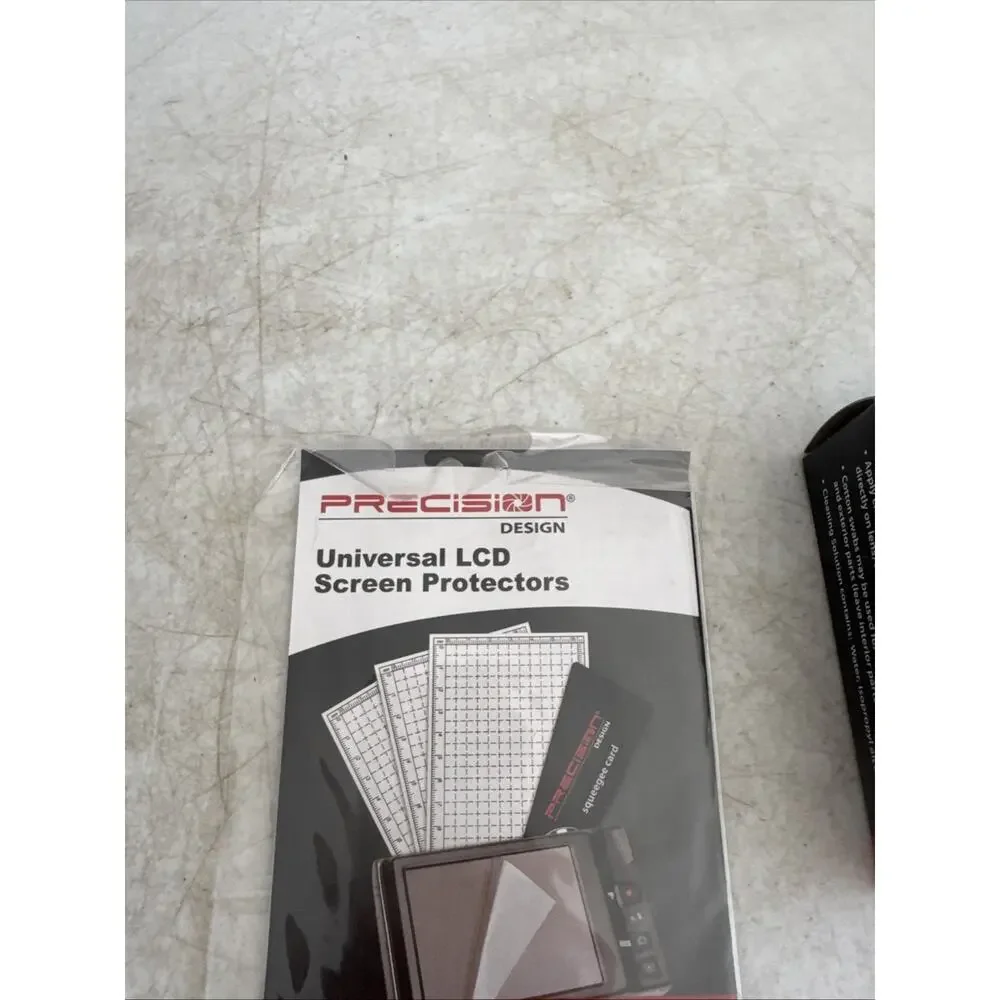 Universal LCD Screen Protectors Precision Design & 5- Piece Digital Care Lot